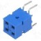 Conector cablu-placa, 4 pini, mama, AMPHENOL - 71991-802LF