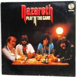 Nazareth &lrm;&ndash; Play &#039;N&#039; The Game VG+ / VG vinil LP disc hard rock Vertigo Germania 1976