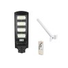 Lampa Solara LED 200W, Telecomanda, Suport Prindere, Exterior Gradina, IP65, 12000lm, Negru