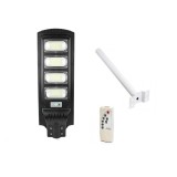 Lampa solara 200W cu telecomanda si suport prindere