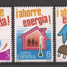 Spania 1979 - Economisirea energiei, MNH