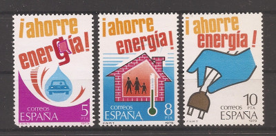 Spania 1979 - Economisirea energiei, MNH foto