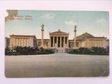 Carte postala veche, vedere Atena Grecia - L&#039;Academie, Athenes, 1915, circulata, Printata