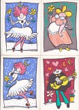 bnk cp Lot 5 cp ilustratii Werner Klemke
