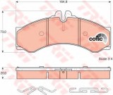 Set placute frana,frana disc VW LT II bus (2DB, 2DE, 2DK) (1996 - 2006) TRW GDB1288