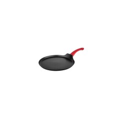 Tigaie pentru oua si clatite din aluminiu cu strat antiaderent, 28 cm, negru, Mars Florina