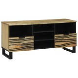 vidaXL Cabinet TV 100x33.5x46 cm Lemn masiv de mango