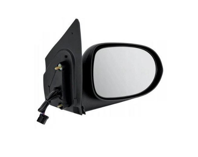 Oglinda exterioara Dodge Caliber (Pk), 06.2006-03.2013, partea Dreapta, culoare sticla crom, sticla convexa, ajustare electrica, 5115038AA