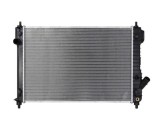 Radiator racire Chevrolet Aveo (T250), 04.2008-2011, motor 1.4, 69/74 kw, benzina, cutie automata, cu AC, 600x414x23 mm, aluminiu/plastic,, Rapid