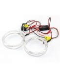 Set 2 inele LED auto diametru 80mm cu functie Dimming LR-80MM