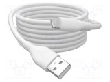Cablu USB 2.0 DIGITUS Apple Lightning - 2m alb