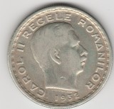 * Moneda 100 lei 1932, Argint