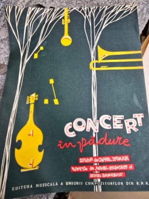 Partitura, Concert in padure - Cornel Zaharia foto
