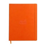 Cumpara ieftin Notebook Rhodiarama, A4, 80 file, ivory, dictando, tangerine
