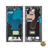 Carcasa Mijloc Samsung Galaxy S23 Ultra S918 Neagra (Graphite) Service Pack GH96-15833E