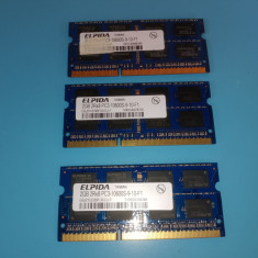 Memorie laptop DDR3 2Gb 1333Mhz PC3-10600S Elpida