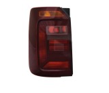 Stop spate lampa VW Caddy 3 (2k), 06.2015-2020, 1 usa spate, partea Stanga, cu lampa ceata Spate; tip bec P21W+W5W; fumuriu; fara soclu bec; Omologar, TYC