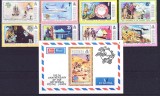 DB1 Centenar UPU 1974 Grenada 8 v. + SS MNH, Nestampilat