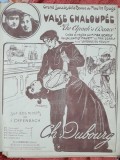 Valse Chaloupee, The Apachs Dance, dupa motivr de J. Offenbach partitura pentru pian