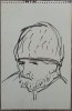 Portret de taran// Bogdan Gheorghiu (1927-2010), profesor arhitect si artist, Peisaje, Acuarela, Altul