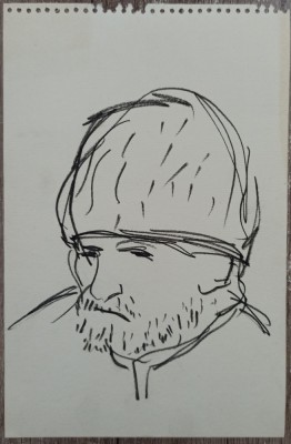 Portret de taran// Bogdan Gheorghiu (1927-2010), profesor arhitect si artist foto