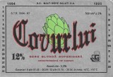 NI448 Etichetă bere blondă superioară Covurlui, 1994-1995, SC Malț Bere Galați SA