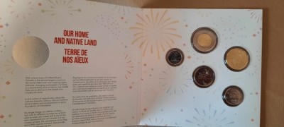 CANADA SET 5,10,25 CENTI + 1,2 DOLLAR 2025 foto