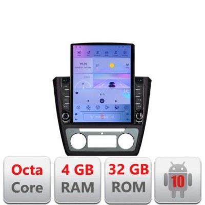 Navigatie Skoda Yeti 2009-2014 G-YETI ecran tip TESLA 9.7&amp;quot; cu Android Radio Bluetooth Internet GPS WIFI 4+32GB DSP 4G CarStore Technology foto