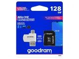 Card de memorie microSDXC 128GB Class 10 UHS-I, Goodram