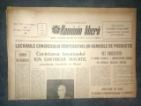 ZIARUL ROMANIA LIBERA 10 MARTIE 1966 CUVANTARE ION GHEORGHE MAURER