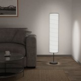 VidaXL Lampă de podea cu suport, alb, 121 cm E27