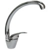 Baterie Monobloc Chiuveta, Gat Lebada 310mm, Cromata, Pivotanta, Metalica, Monocomanda, Bucatarie/Baie