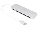 Hub USB DIGITUS USB A x4 și USB C, 0,2m, 5Gbps, gri