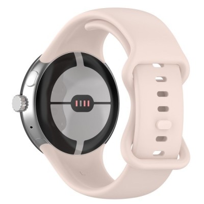 Curea pentru Google Pixel Watch 3 45mm - Techsuit Watchband (W031) - Light Pink foto