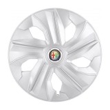 Set 4 Capace Roti, potrivite jantelor de R16, pentru Alfa Romeo, model luna cromat