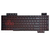 Tastatura Laptop, Asus, Tuf Gaming FX504, FX504GD, FX504GE, FX504GM, iluminata, layout US