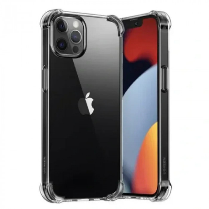 Husa Cover Ugreen Airbag Case pentru iPhone 13 Pro Max Transparent