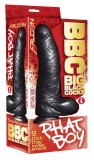 Dildo XXL, Icon Brands "Big Black Giant" 25 cm - Negru