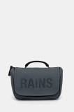 Rains portfard 16310 Texel Wash Bag culoarea gri, 16310