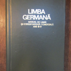LIMBA GERMANA MANUAL DE LIMBA SI CORESPONDENTA COMERCIALA ANII III-IV