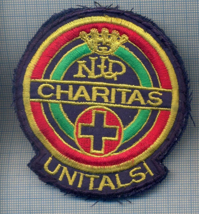 AX 1191EMBLEMA CHARITAS UNITALSI-ASOCIATIE CATOLICA DE INGRIJIRE-PT COLECTIONARI