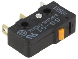 Micro&icirc;ntrerupător SNAP ACTION SPDT 0,1A 125VAC 30VDC