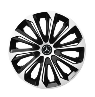 Set 4 capace roti Extra strong silver R14 pentru gama auto Mercedes-Benz foto