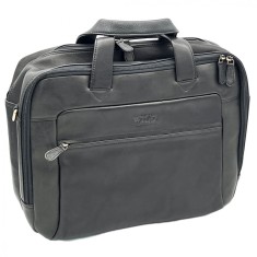 Geanta de Umar/Mana pentru Barbati din Piele Naturala Nappa, Always Wild, 42x30x15 cm