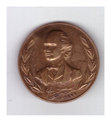 Insigna M. Eminescu 1989, stare buna foto