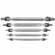 Set 5 chei Torx cu articulatie Yato YT-05320, Crom Vanadiu, T15 - T60