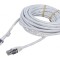 Cablu USB 3.1 RJ45 USB C 7,5m alb