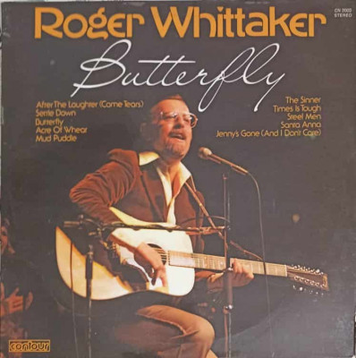 Disc vinil, LP. Butterfly-ROGER WHITTAKER foto