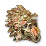 Craniu-statueta steampunk din rasini SP-68