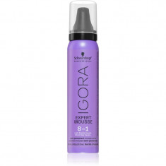 Schwarzkopf Professional IGORA Expert Mousse vopsea de par sub forma de spuma pentru păr culoare 8-1 Light Blonde Cendré 100 ml